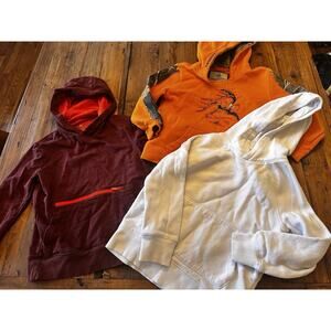 Boys Size 4 / 5 Hooded Sweatshirts Various Brands Kids Toddler Lot Of 3 Hoodie